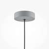 Lampa wisząca kopuła Basic colors MOD168PL-01GR Maytoni nad wyspę szary