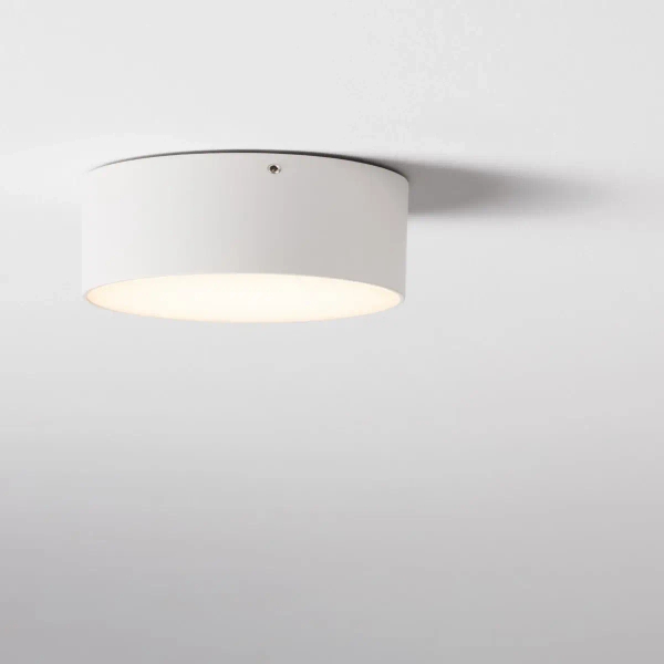 Ogrodowy plafon BORJA biały LE73648 1xLED 10W 3000K IP65 downlight
