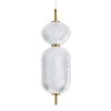 Nowoczesny okrągły żyrandol Corado PND-81438-1C-GD LED 15W 3000K złoty