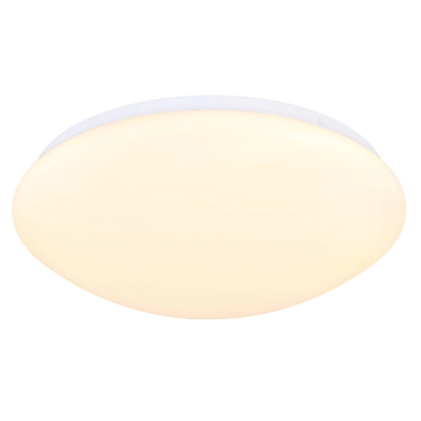 Okrągły plafon Gwendolin 4167-18 LED 18W 3000K do salonu biały