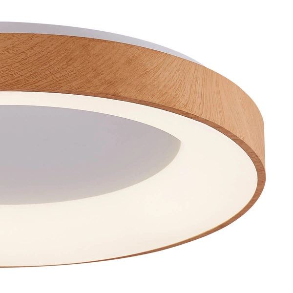 Plafon sufitowy Santana AZ4989 LED 30W 3000K drewniany biały