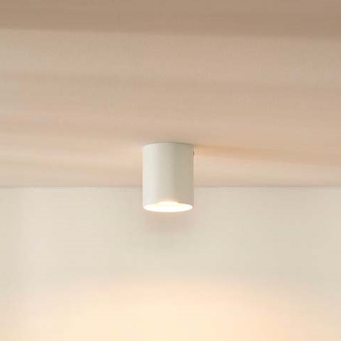 Downlight lampa sufitowa Bodi 09100/01/31 metalowa tuba biała hol