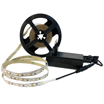 Taśma LED 36W 4000K 315373 Polux z zasilaczem 5m 2150lm czarna