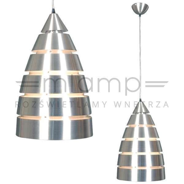 LAMPA wisząca CLIO MDE 135/1 CLI Italux metalowa OPRAWA zwis stożek satyna