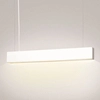 Lampa zwisowa Lupinus 5115005102-1 Elkim LED 24W 3000K do salonu biała