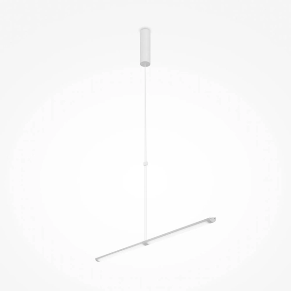 Zwisająca lampa Supersymmetry P096PL-L11WK LED 17W 4000K podłużna biała