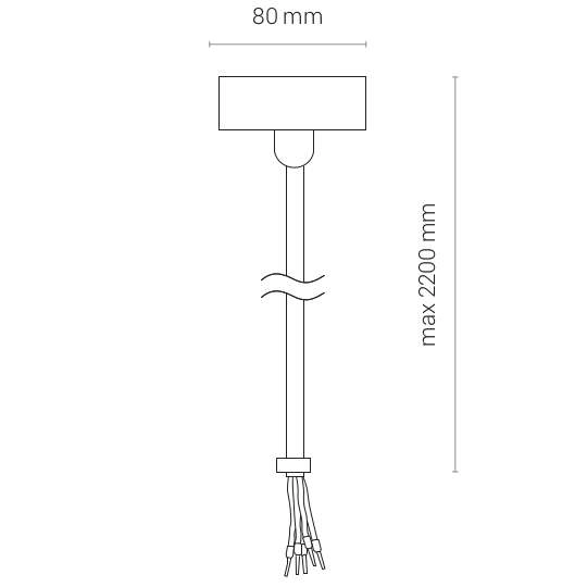 ZASILENIE sufitowe CTLS POWER SUPPLY KIT 8284 Nowodvorski ZWIS do 3-fazowego systemu szynowego 230V biały