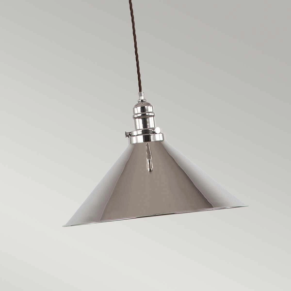 Metalowa lampa wisząca Provence PV-SP-PN Elstead nad stół nikiel
