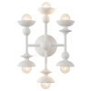 Świecznikowa lampa ścienna Cadence QN-CADENCE-6WB-WHT do salonu biały