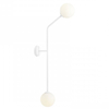 Modernistyczny kinkiet PURE 1064D_2 Aldex szklane kule balls białe