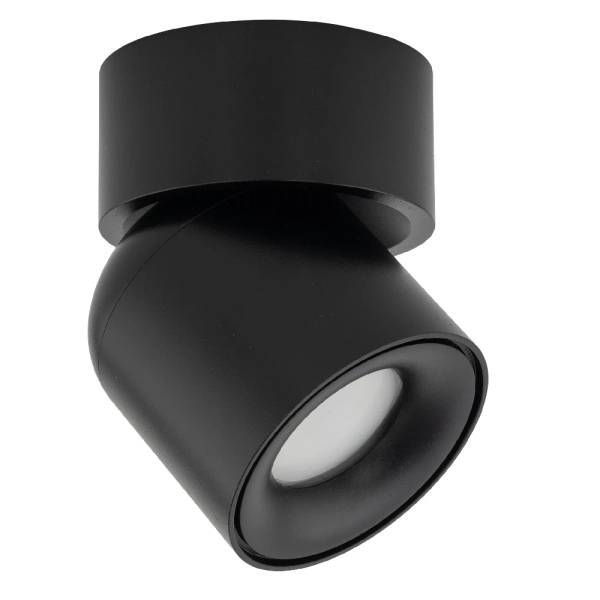 Nowoczesna sufitowa lampa Twist 10575 regulowana czarny