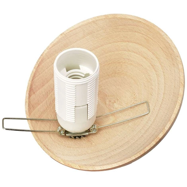 Skandynawska LAMPA wisząca SFERA WOOD MLP5424 Milagro szklana OPRAWA loftowy ZWIS kula ball biała drewno