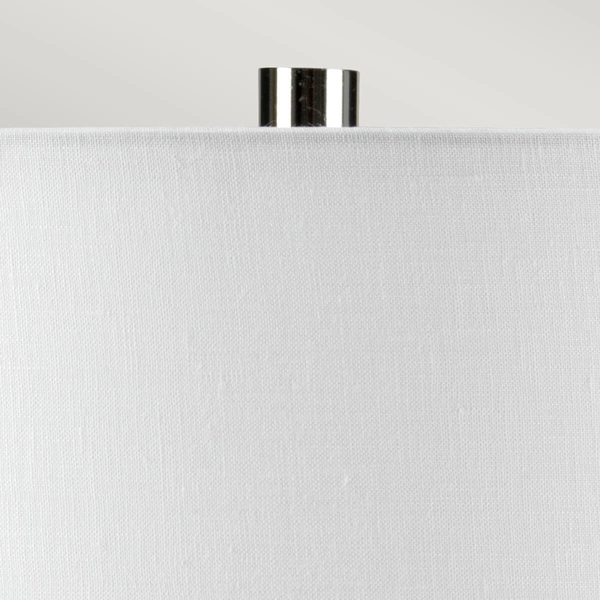 Nocna lampka Laguna LAGUNA-TL-SM Elstead z abażurem grafitowa turkusowa