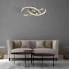 Ringowa lampa wisząca CAPPIO ML6772 LED 36W 4000K do salonu złoty
