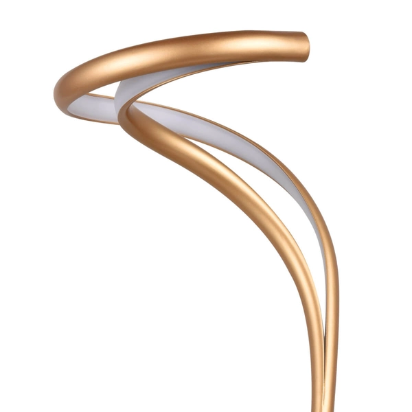 Stojąca lampka na stół TWIST AZ5736 Azzardo LED 15W 3000K metal złoty