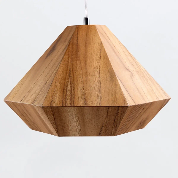Wisząca lampa salonowa Diamond QN-DIAMOND-P-S-TEAK diament brązowy