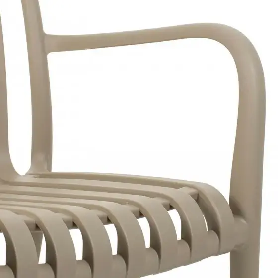 Krzesło na zewnątrz STRIPS KH1501100283 King Home minimalistyczne beżowe