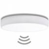Biała lampa sufitowa 137623622020 okrągły plafon do pokoju z czujnikiem