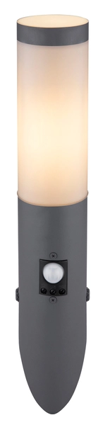 Lampa elewacyjna Boston 3157AS z czujnikiem ruchu grafitowa