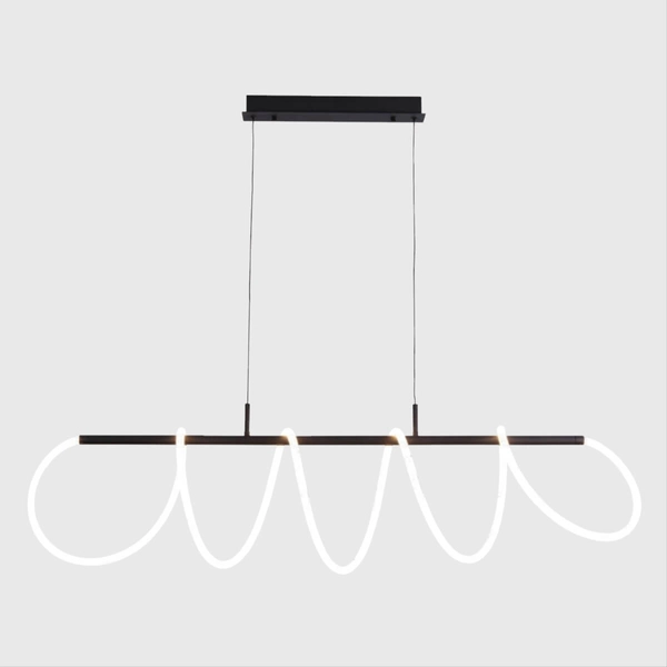 Ledowa lampa wisząca ZIGZAG AZ5827 LED 75W 3000K belka czarna