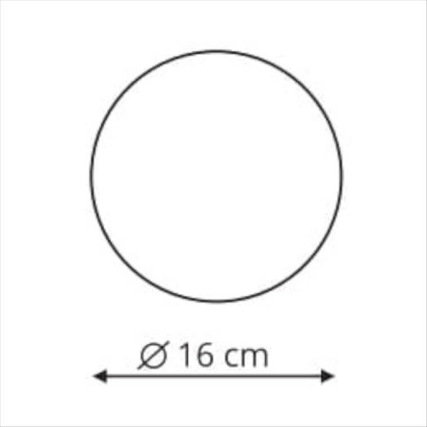 Okrągły plafon PLATILLO LP-8102/1C-6W GD CCT LED 6W 3000-6000K dysk złoty