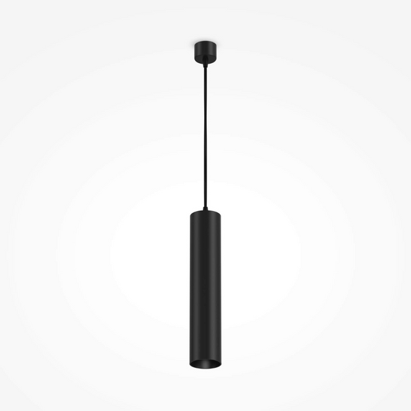Sopel lampa wisząca Focus P075PL-01B do jadalni czarna
