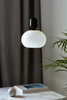 Nowoczesna lampa wisząca Notti 2011003003 Nordlux do salonu czarna biała
