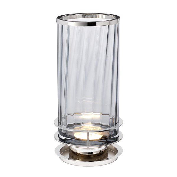Lampa do salonu QN-ARNO-SMOKE-PN przydymiona srebrna