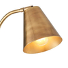 Regulowana lampa przyścienna Radha 93144 do czytania mosiądz