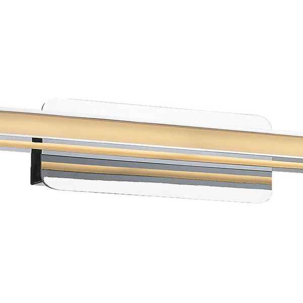 Kinkiet LAMPA ścienna SCARLETT MB1279L Italux metalowa OPRAWA galeryjka LED 12W 3000K listwa chrom