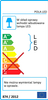 Kinkiet LAMPA ścienna POLA 03738 Ideus regulowana OPRAWA metalowa LED 3,5W 4000K na peszlu do czytania biała