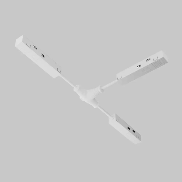 Magnetyczna złączka-T do systemu szynowego Exility TRA034CWT-42W-DE biała