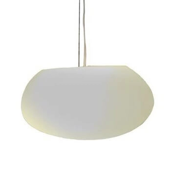 Zewnętrzna lampa wisząca PETRA kulista do ogrodu IP44 biała