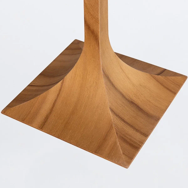 Sypialniana lampka stołowa Nostalgia QN-NOSTALGIA-TL-M-TEAK brązowy