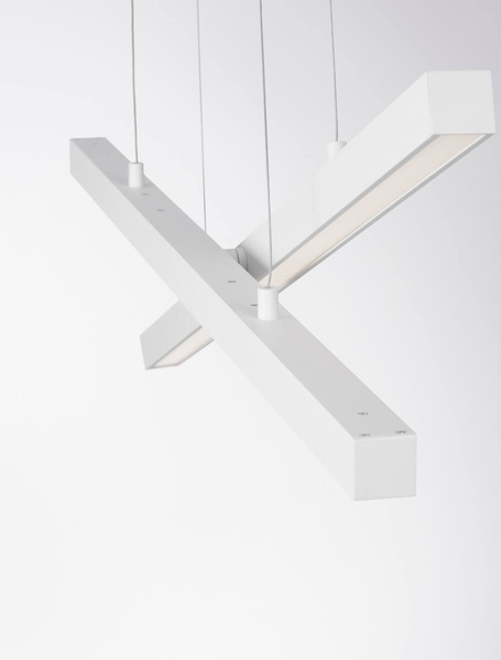 Pokojowa lampa wisząca PUEBLA LE42800 listwy LED 40W 3000K białe