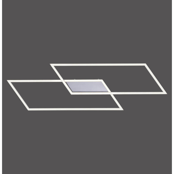 Nowoczesny plafon Inigo LED 30W 3000K frames do salonu aluminium