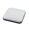 Minimalistyczna lampa sufitowa AGNES SQUARE 10984 LED 16W 4000K IP44 czarna
