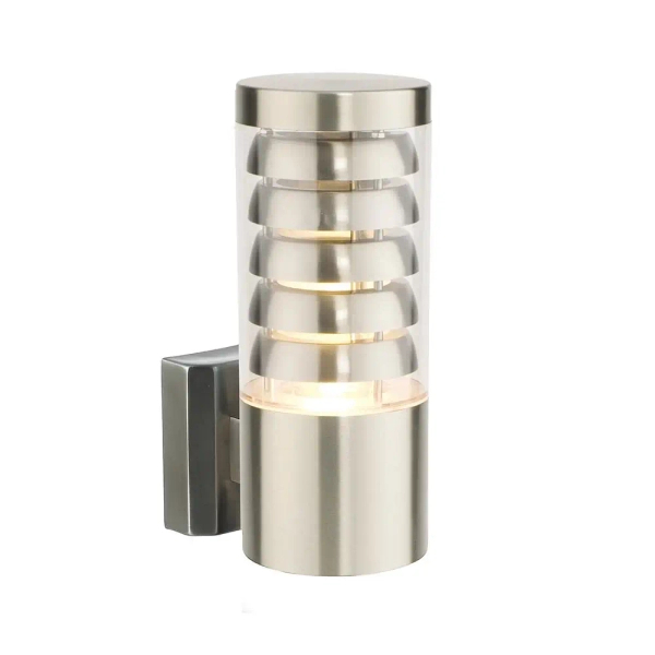 Ścienna lampa na taras TANGO 13921 metalowa IP44 srebrna