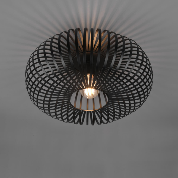 Sufitowa lampa JOHANN 606900132 Trio druciak do kuchni czarna