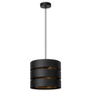 Lampa wisząca do salonu Rosas 21433/01/30 metal czarna złota