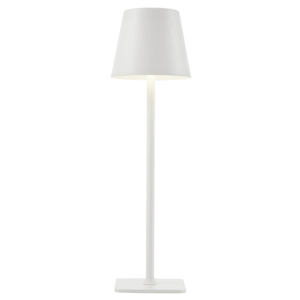 Stołowa lampka na taras Atlis TB-2821-WH  Italux LED 5W 3000-6500K IP54 biały