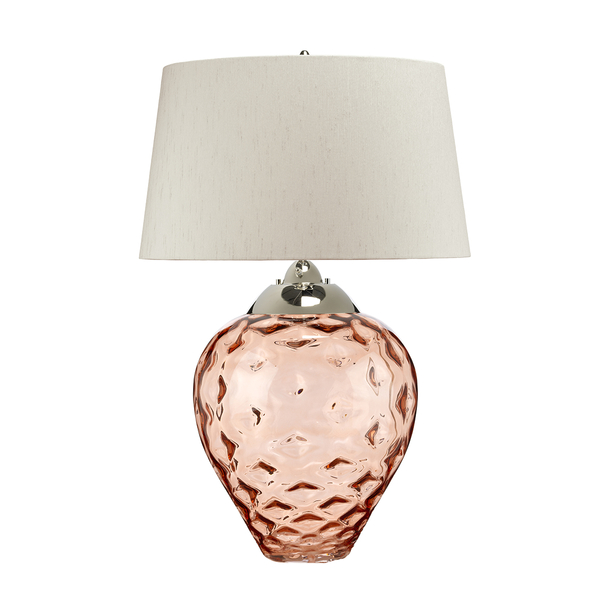 Lampa stojca QN-SAMARA-TL-LRG-SLM do gabinetu łososiowa