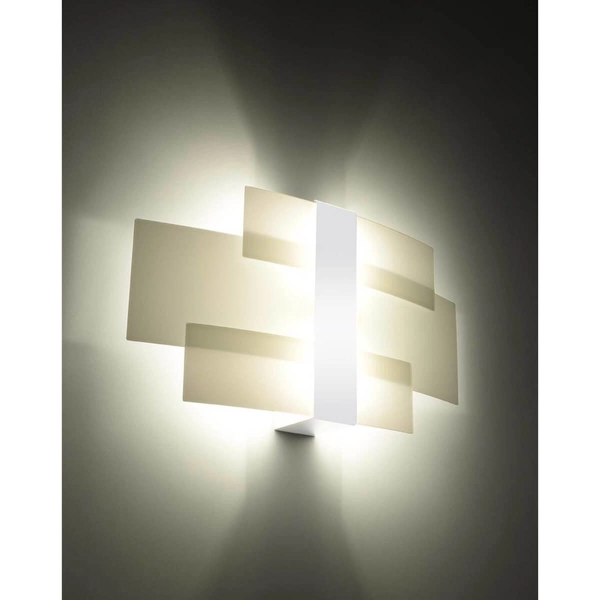 Szklany kinkiet salonowy SL.1046 ścienna lampa nowoczesna