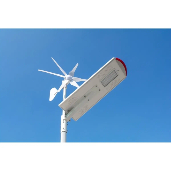 Hybrydowa lampa uliczna Windsun  Greenie WS-70W LED 70W CCT IP65 szary