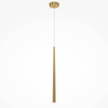 Wisząca lampa Cascade MOD132PL-L6BSK LED 6W 2500-3500K rurka mosiądz