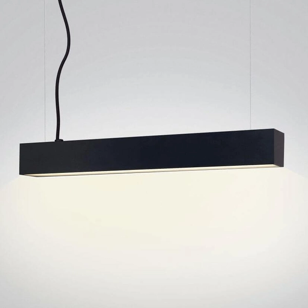 Liniowa lampa nad stół Lupinus 5115013103-1 Elkim LED 40W 3000K zwis czarna