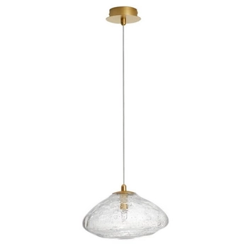 Lampa wisząca icy NAYARIT LE42899 Luces Exclusivas nad wyspę kryształ złota