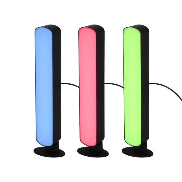 Ledowa lampka biurkowa TORP 87308 LED 5W RGB podłużna czarna