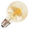 Bursztynowa żarówka G80 E27 LED 4W 2700K klimatyczna
