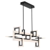 Metalowa lampa wisząca Inizio QN-INIZIO-LP-M-BK LED 86W 3000K czarny